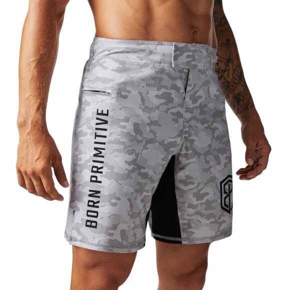 Born Primitive Shorts Mens 40 Brown Digital Camo Patriotic American Defender 3.0 - Picture 2 of 13